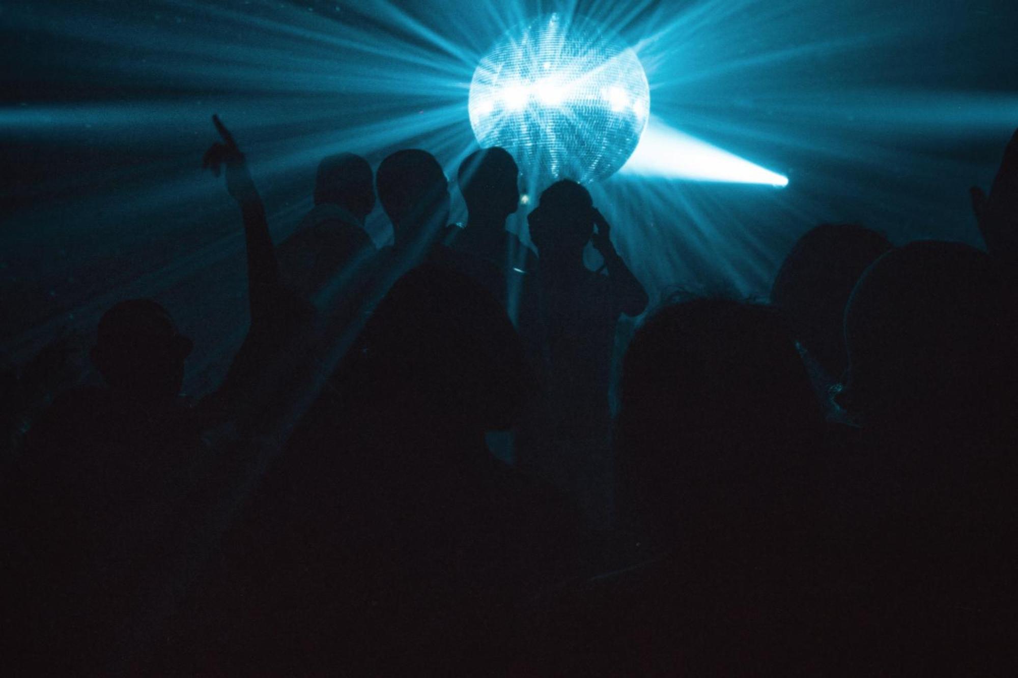 Potato Head Suites & Studios Seminyak Kültér fotó A disco ball in a nightclub